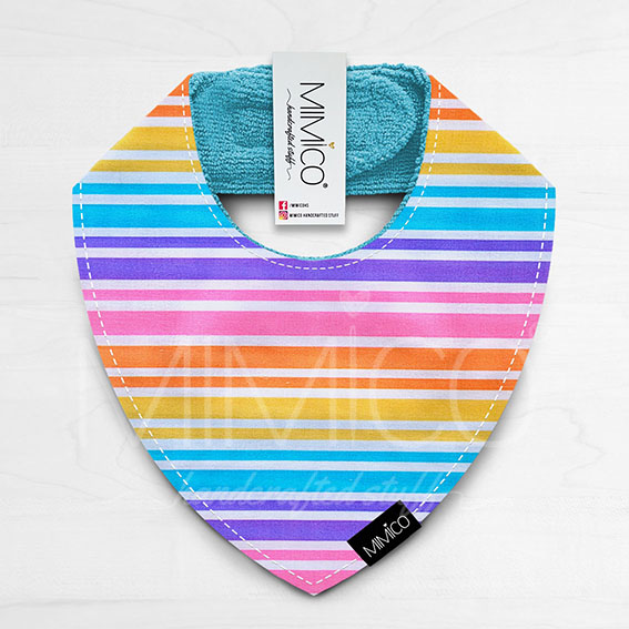 Bandana Bib Dulce Rayado