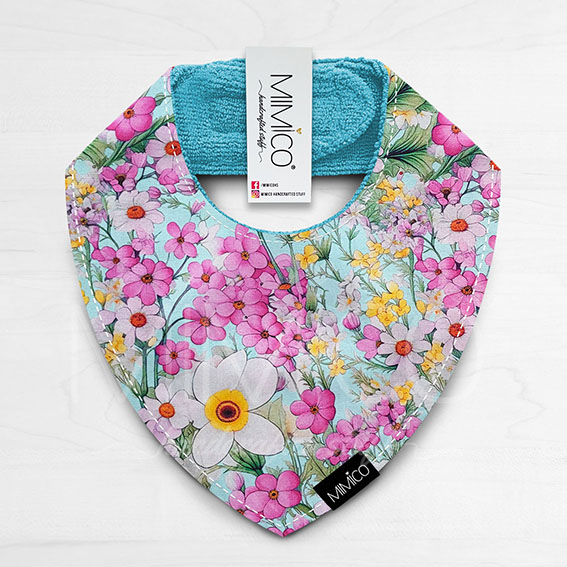 Bandana Bib Jardín de Primavera