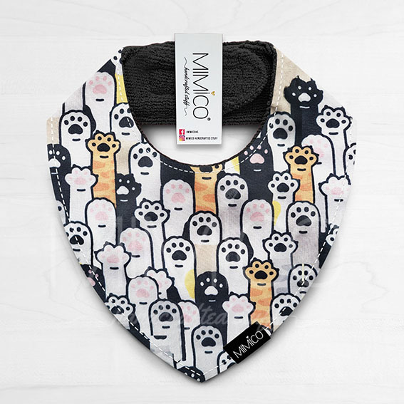 Bandana Bib Patitas Presentes