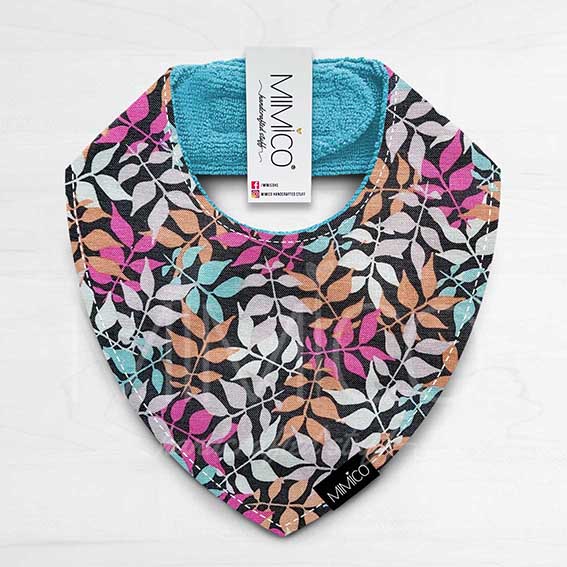 Bandana Bib Follaje Colorido