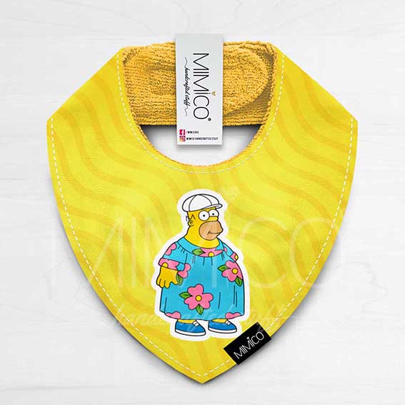 Bandana Bib Vestido Floral