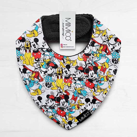 Bandana Bib Clásico Ratoncitos