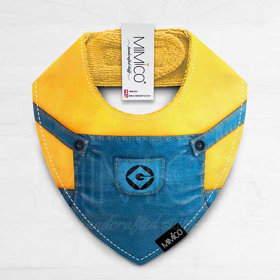 Bandana Bib Overall Mini Obrero